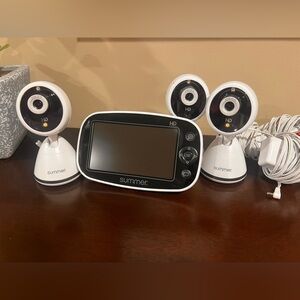 Baby Pixel Zoom HD video 5” display and 3 cameras